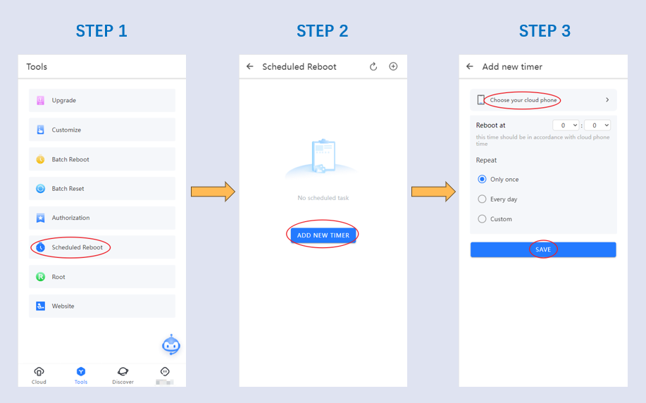 Reboot Guide - Redfinger Android Emulator